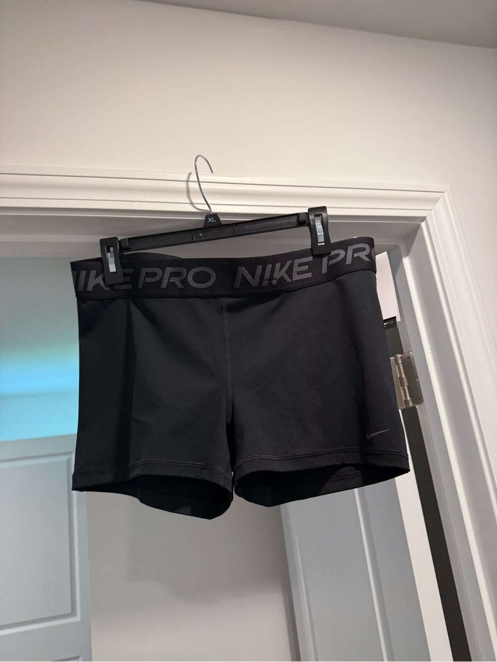 NWT Nike Black Pro Short-Length Performance Bike Shorts